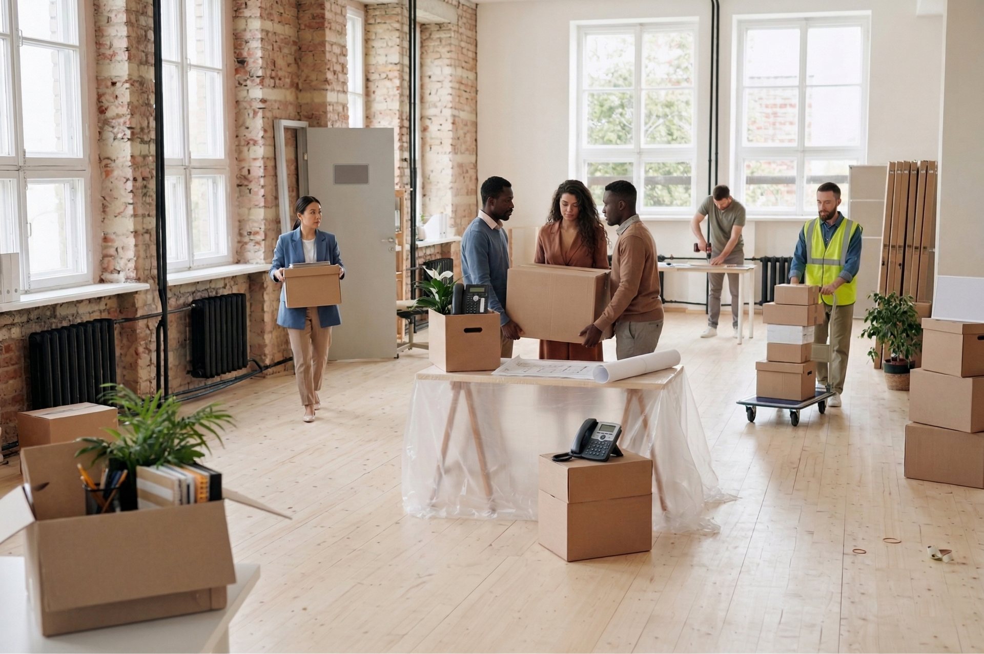 Déménagement d'entreprises